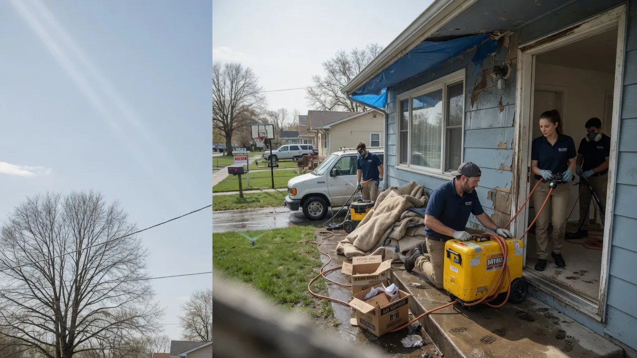 Basement Flood Cleanup in Mulberry, IN near me
